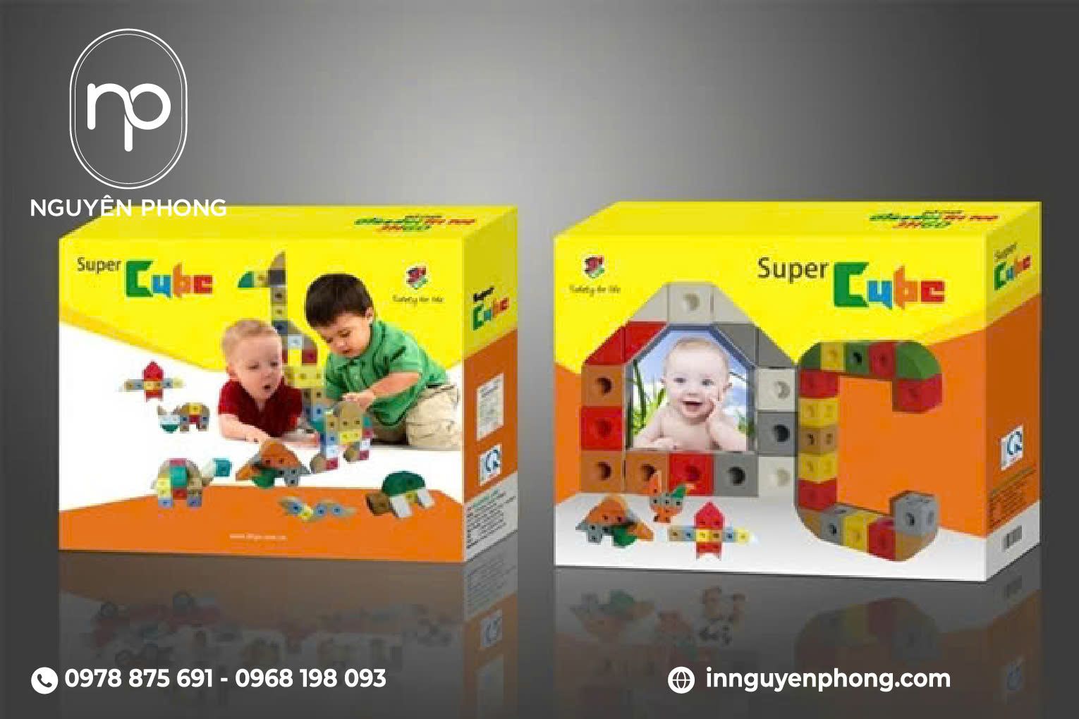 Hộp giấy đựng đồ chơi - Bí quyết thu hút khách hàng nhí hiệu quả